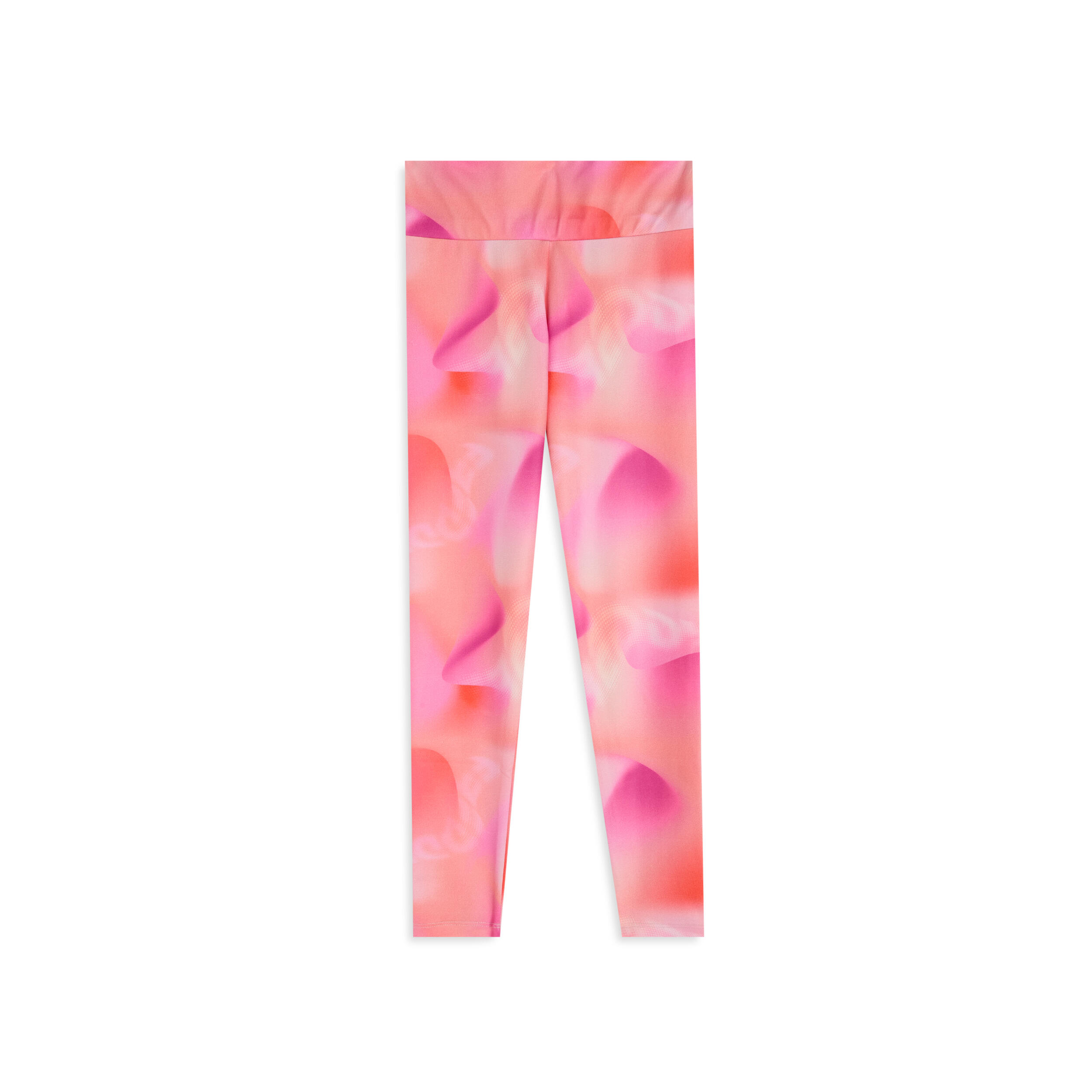 Leggings pour fille fantaisie rose orange 1/3
