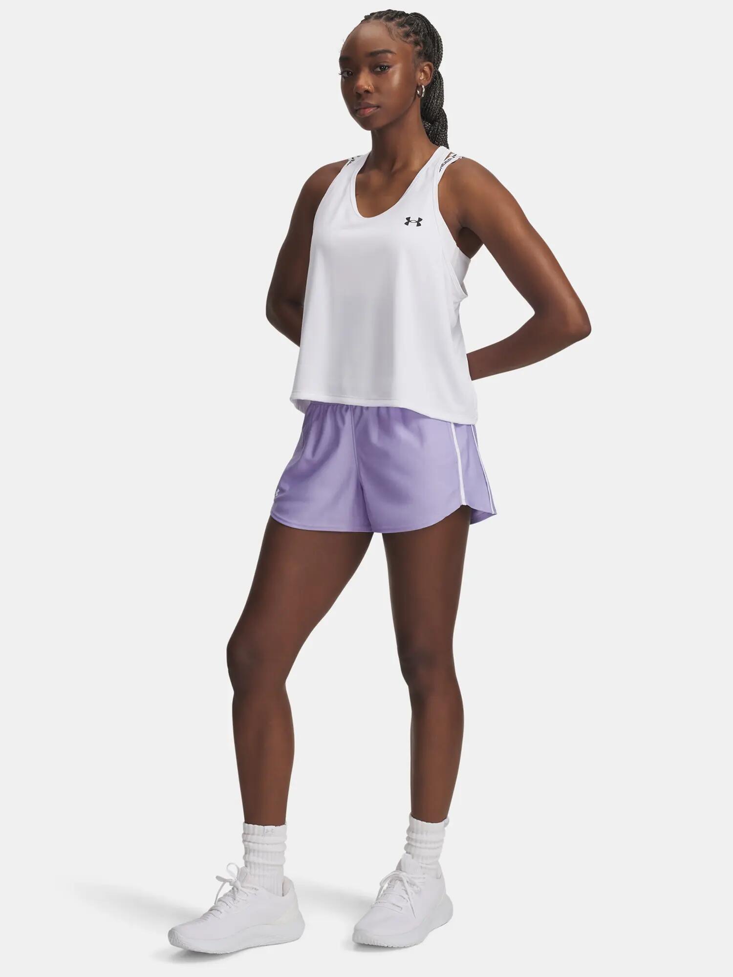 Pantalones cortos mujer Under Armour Tech Play Up-PPL 3/3