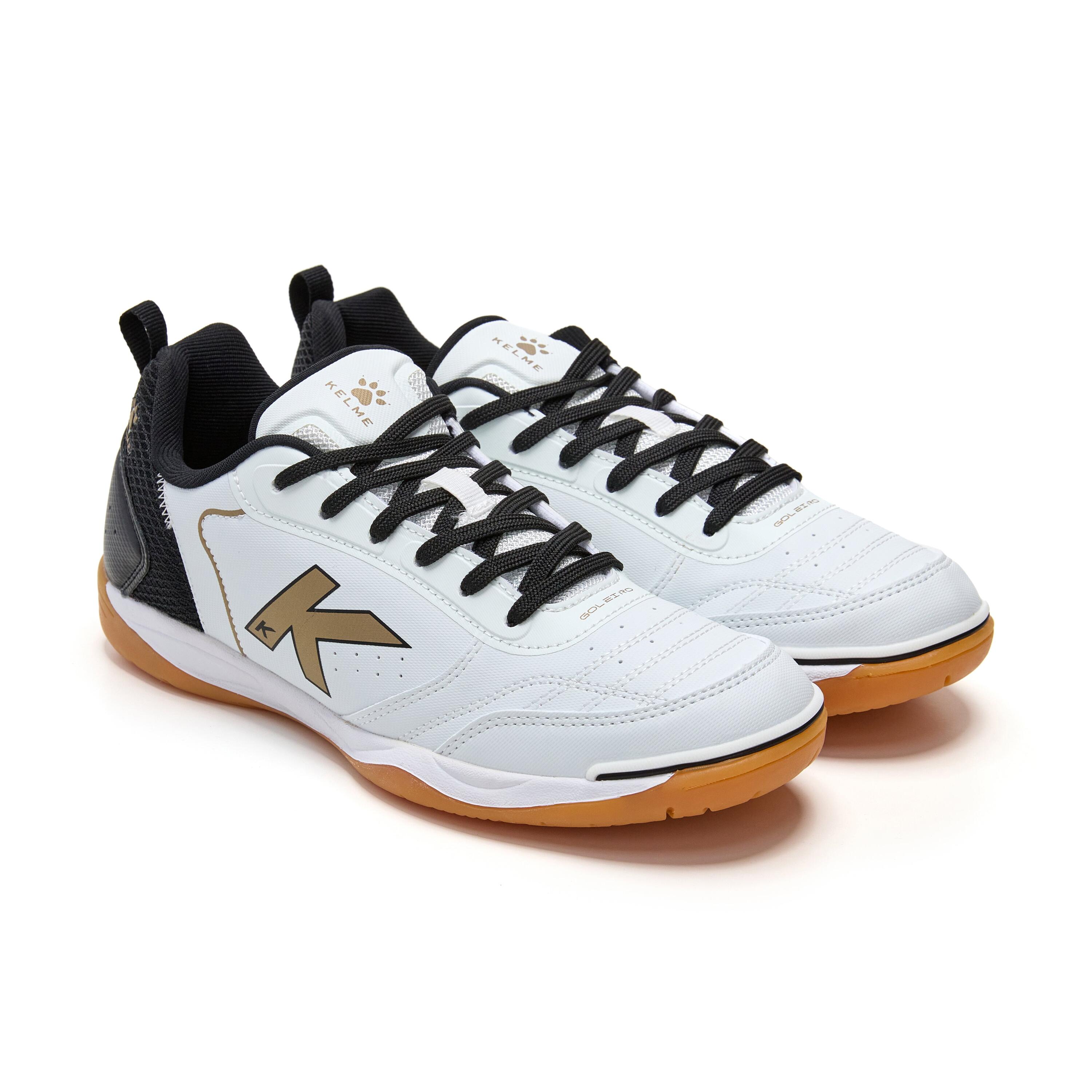 Kelme Zapatillas De Fútbol Sala Goleiro Blanco Negro Unisex 2/7