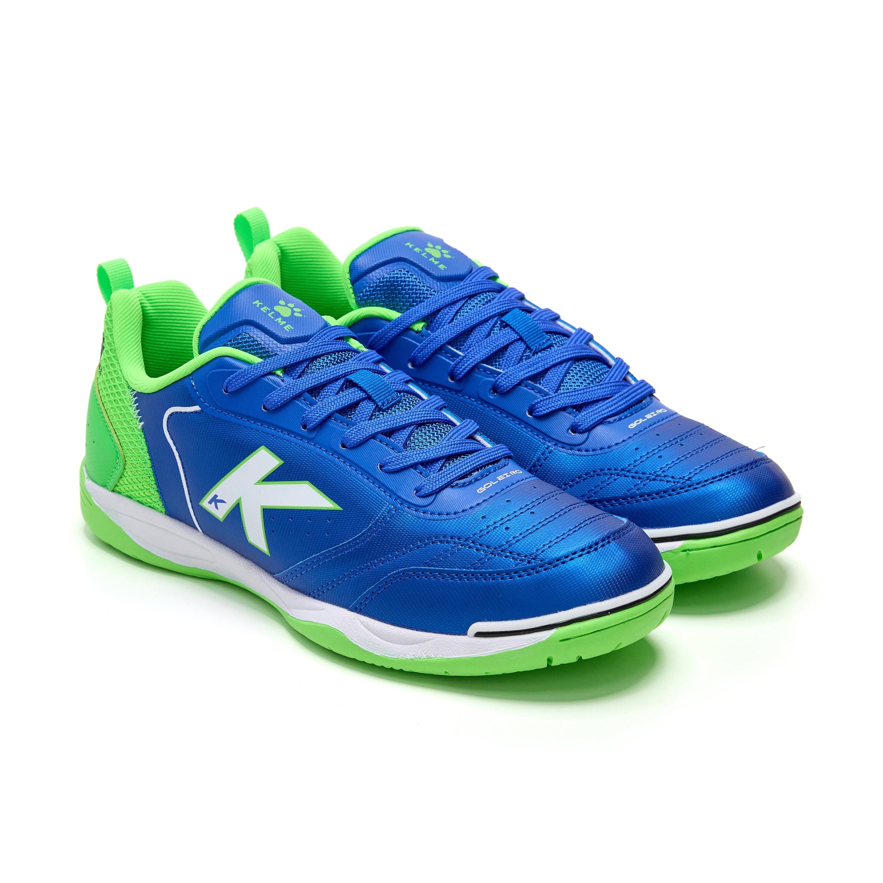 Kelme Zapatillas De Fútbol Sala Goleiro Azul Verde Unisex 2/7