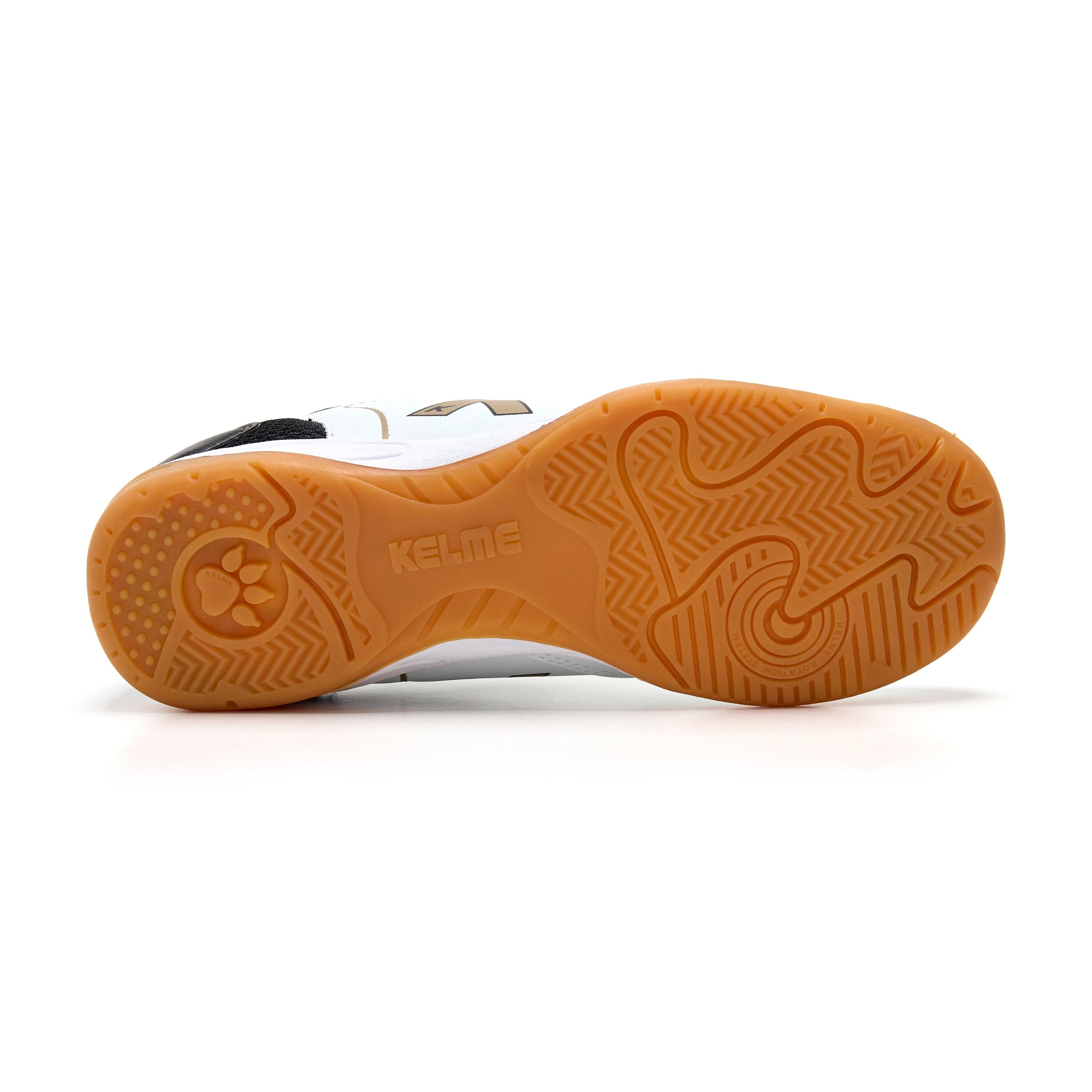 Kelme Zapatillas De Fútbol Sala Goleiro Blanco Negro Unisex 3/7