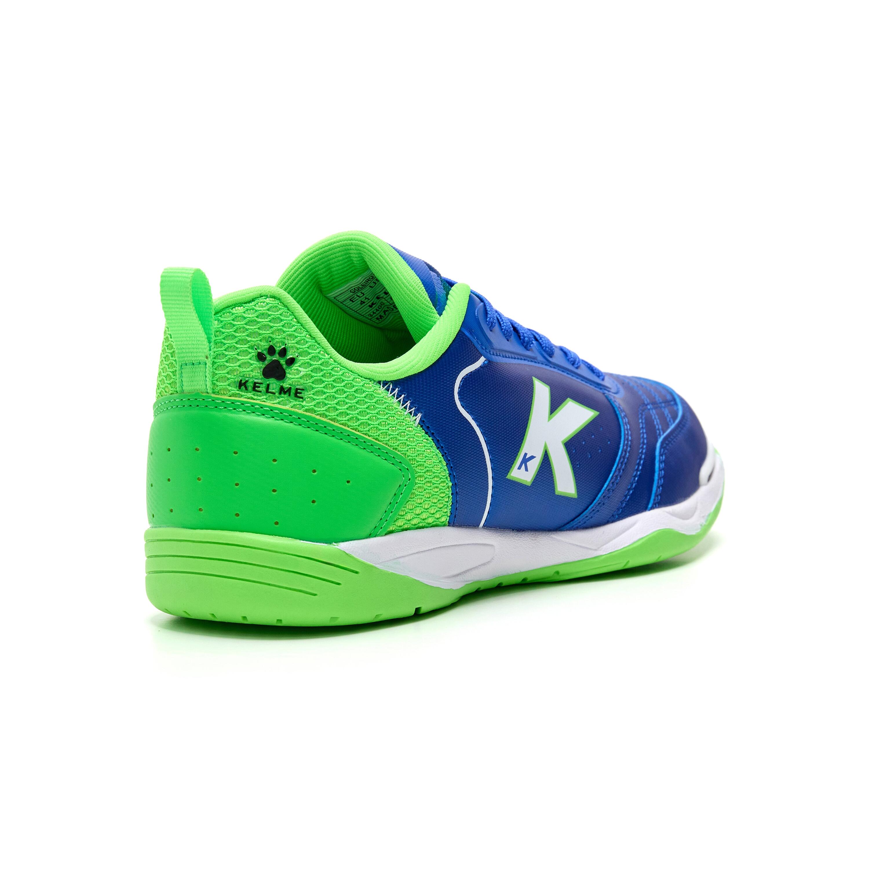 Kelme Zapatillas De Fútbol Sala Goleiro Azul Verde Unisex 3/7