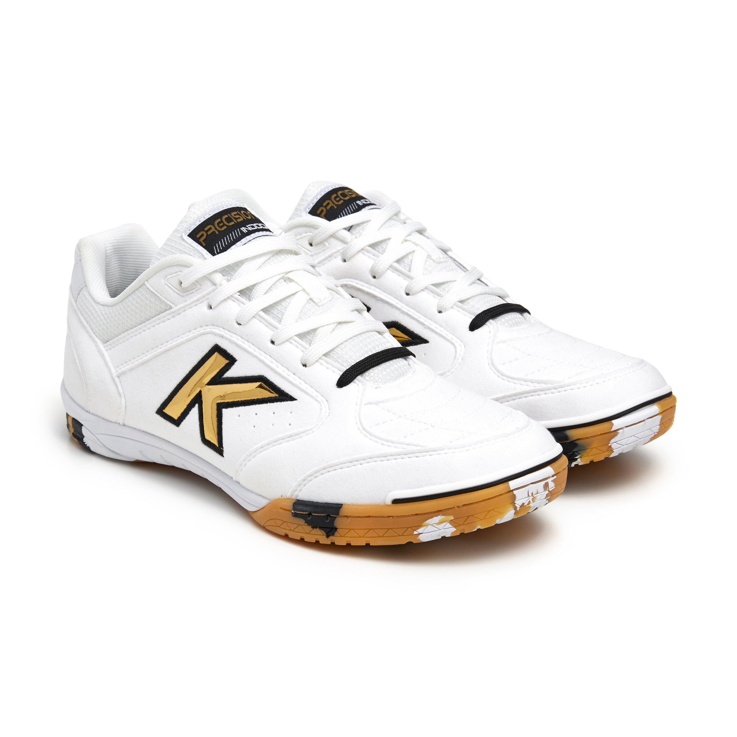 Kelme Zapatillas De Fútbol Sala Special Player Precision Blanco Dorado Negro Uni 2/7