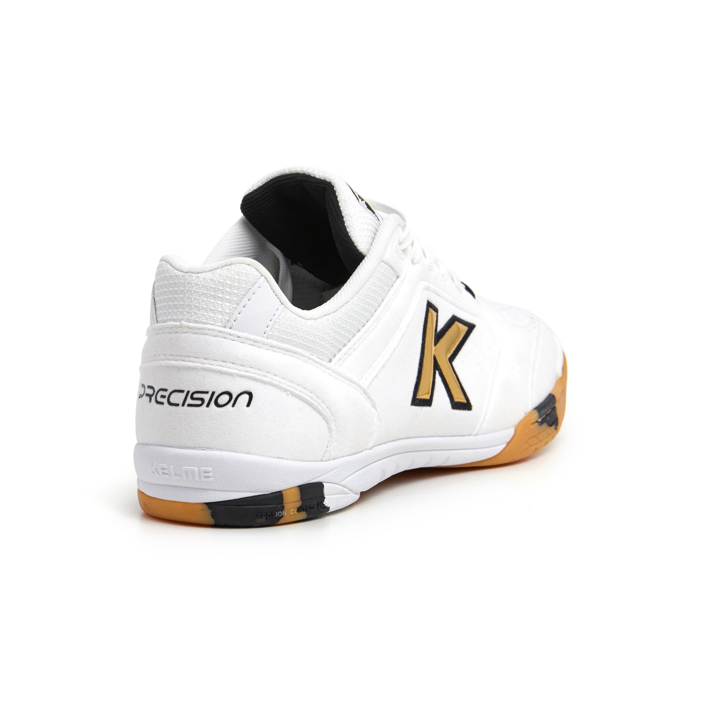 Kelme Zapatillas De Fútbol Sala Special Player Precision Blanco Dorado Negro Uni 4/7