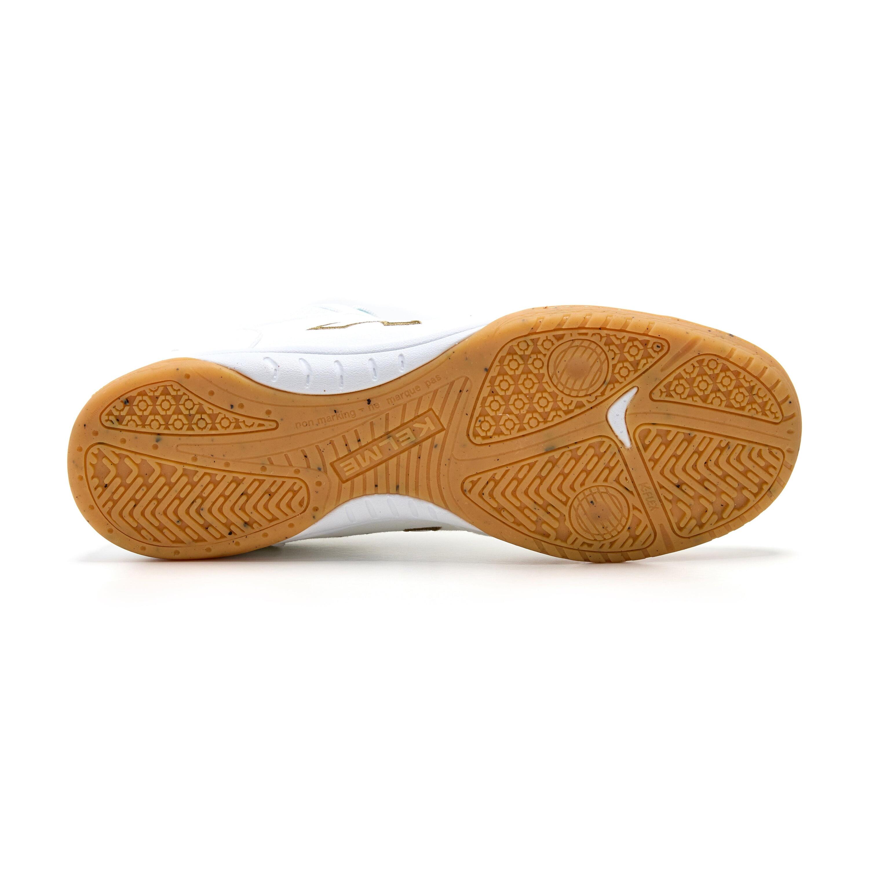 Kelme Zapatillas De Fútbol Sala Precision Blanco Dorado Aqua Unisex 4/7
