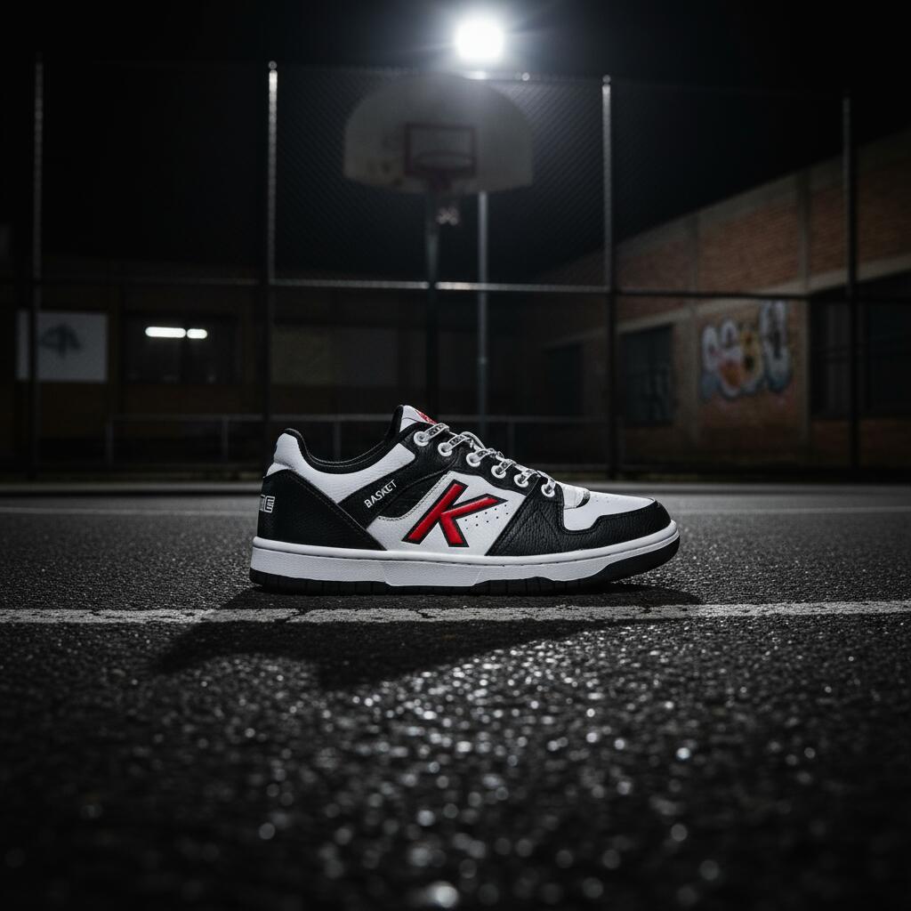 Kelme Zapatillas Casual Retrobasket 2.0 Negro Unisex 5/7