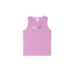 Débardeur pour fille à coupe régulière avec logo FREDDY argent