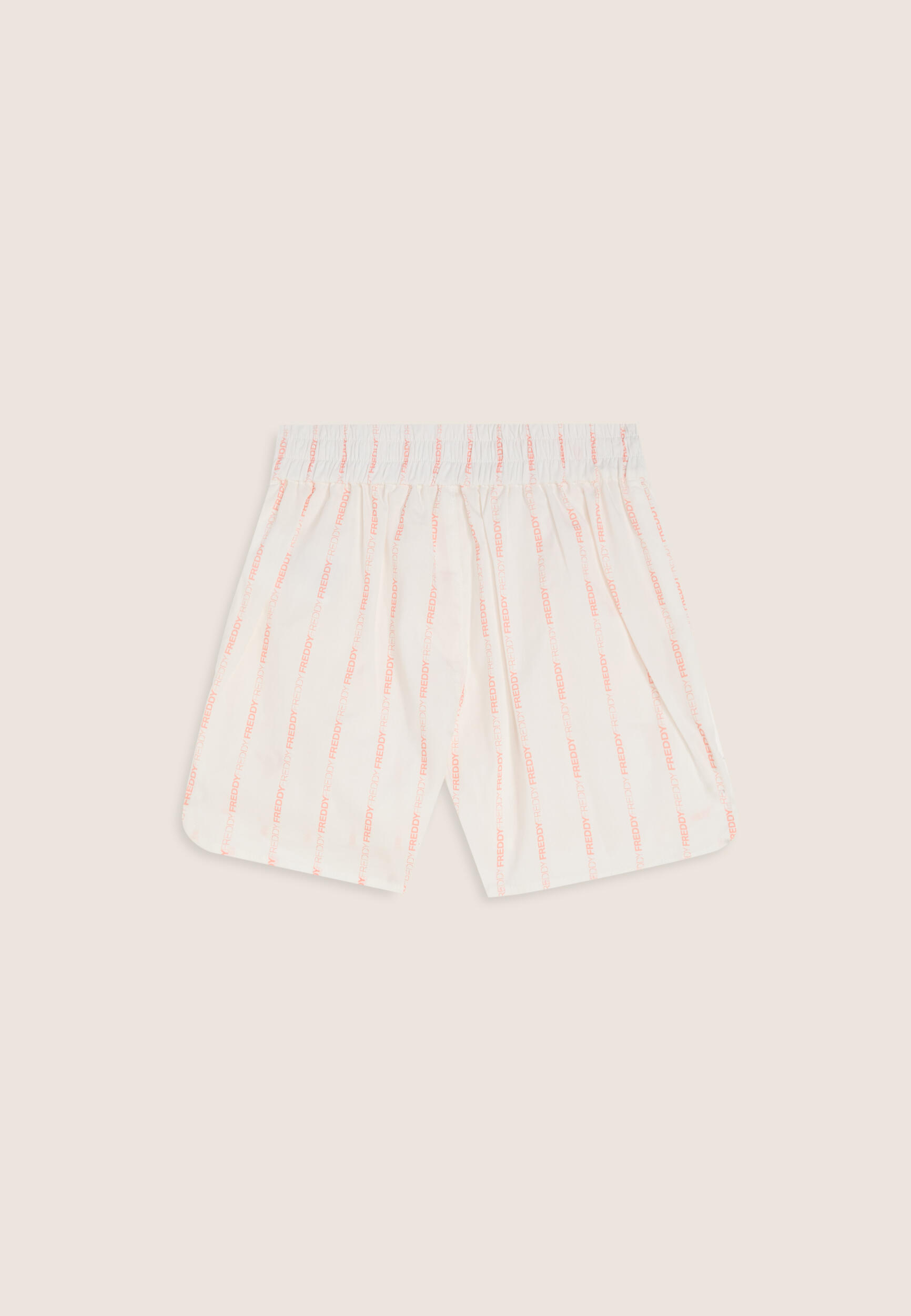 Pantaloncini Bambina in Cotone con Righe Logate FREDDY 2/3