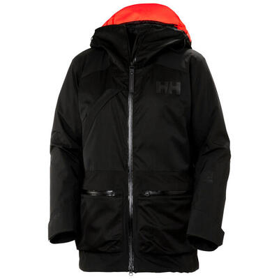 Dames ski-jack met capuchon helly hansen whitewall lifaloft 3.0t