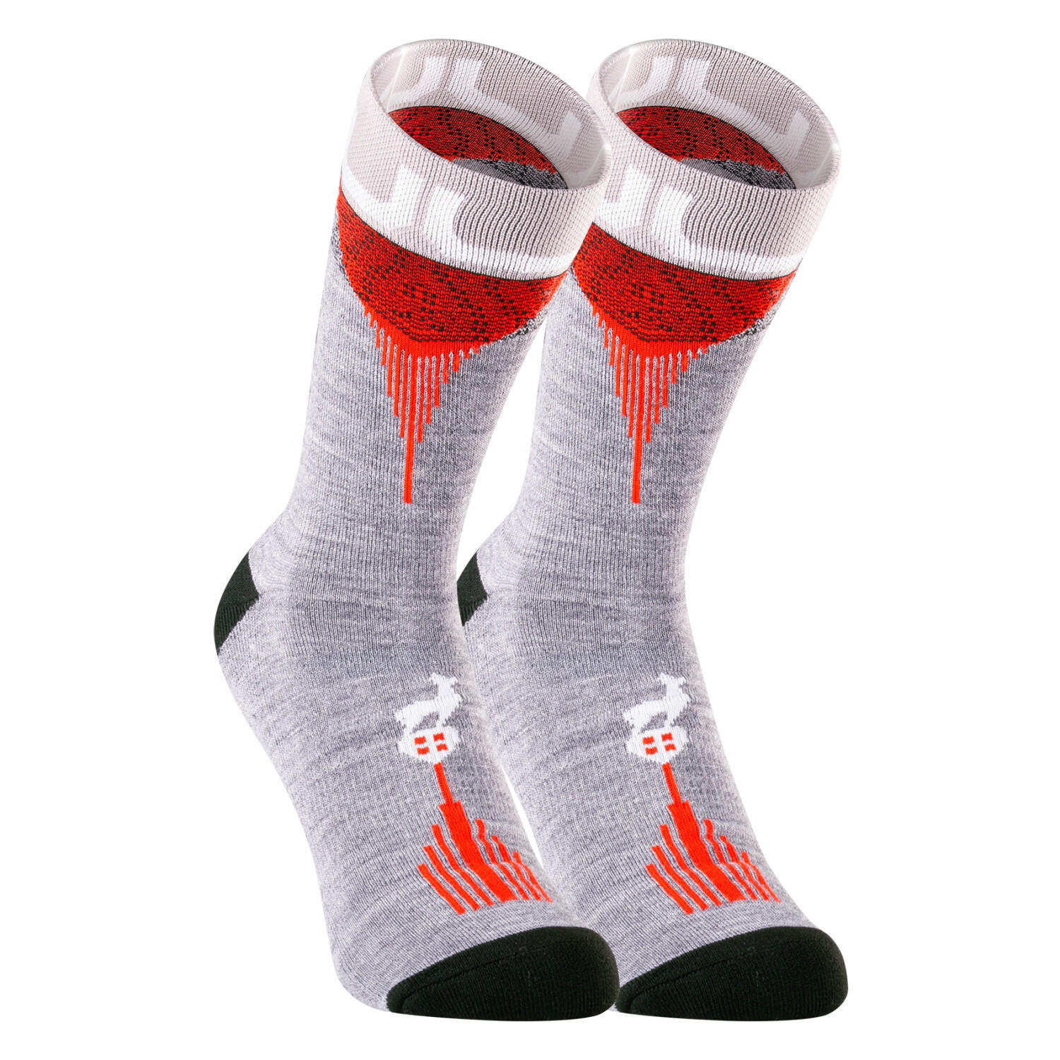 Chaussettes Rando AULP Technique Dark Grey 1/3