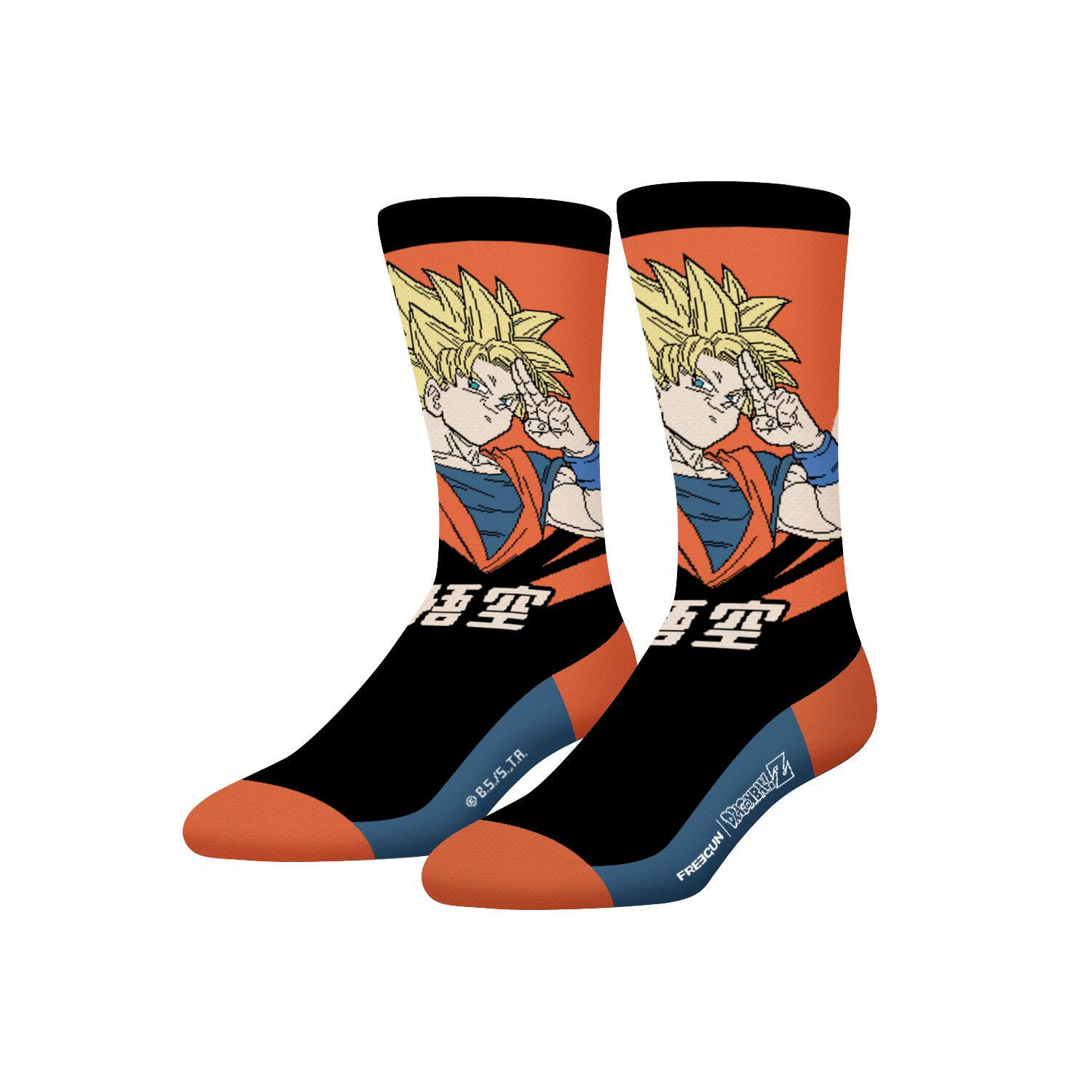 Lot de 4 paires de chaussettes Homme Dragon Ball Z Songoku Buu 4/5