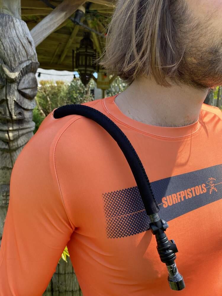 RASH VEST LYCRA SECURITE DOWNWIND SURFPISTOLS 3/4