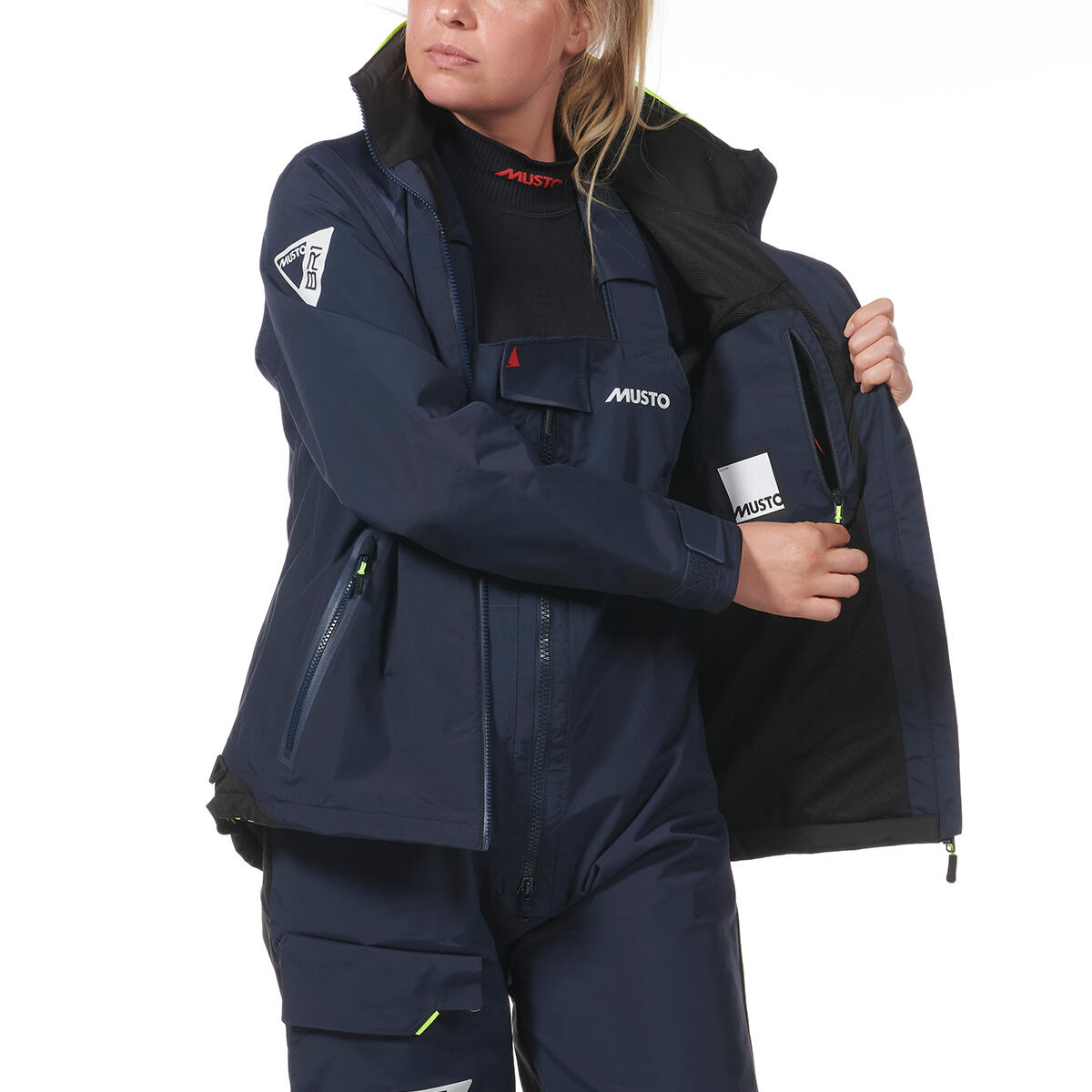 Impermeabile con cappuccio da donna Musto Br1 Solent 5/7