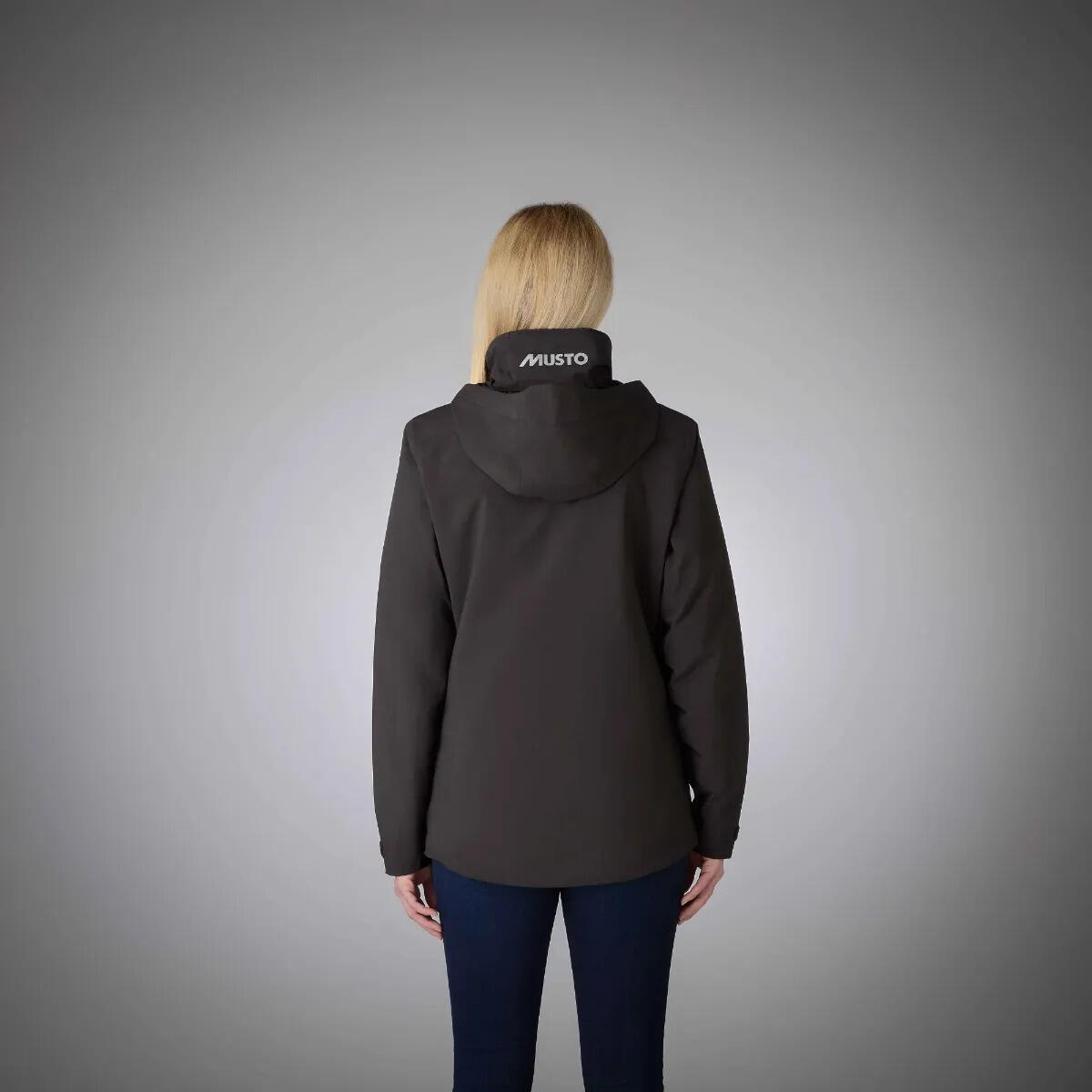 Veste imperméable à capuche femme Musto Br1 Pl Midlayer 5/5