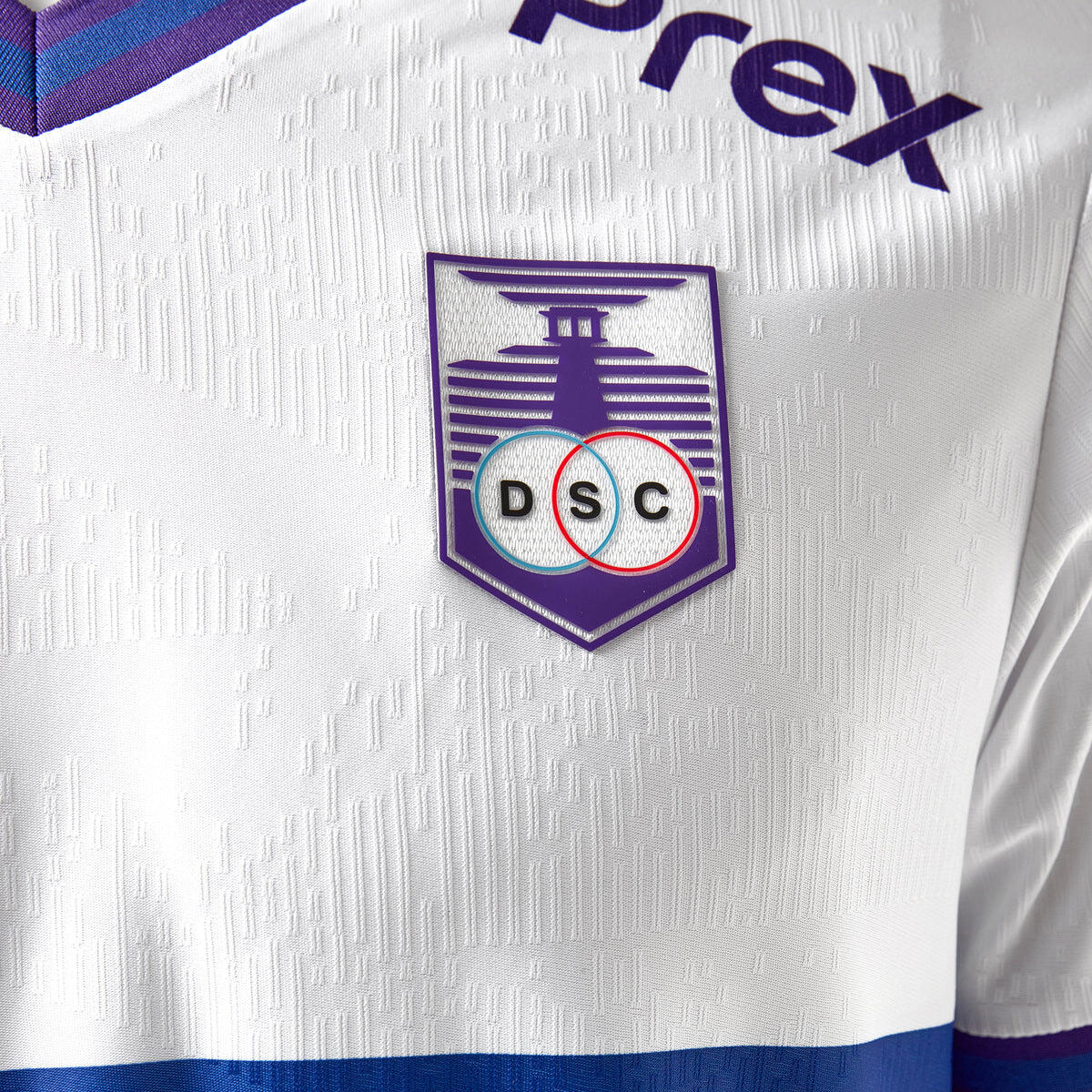 Kelme Camiseta Defensor Sporting 2ª Equipación 25-26 Blanco Unisex 4/5