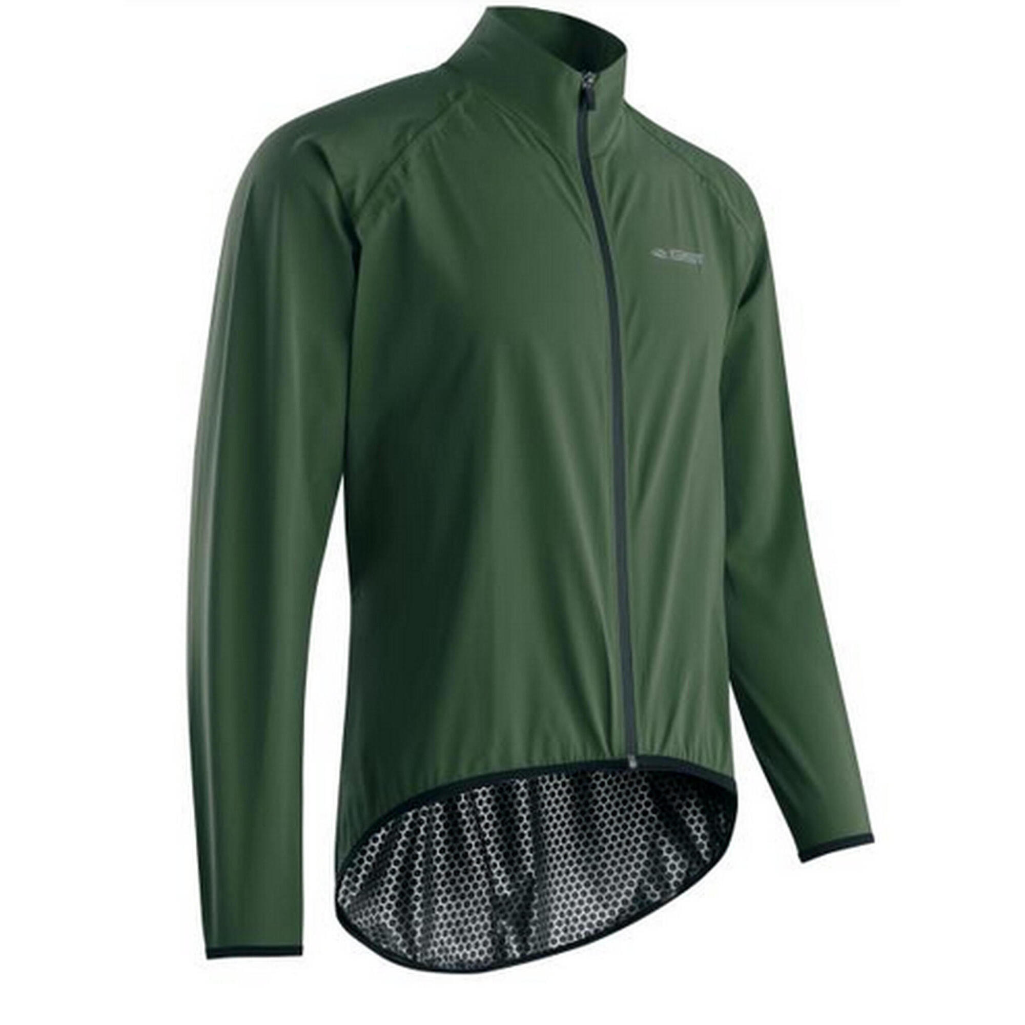 Gist - Veste De Pluie Pour Cycliste Microm 15, Verte - Coupe-pluie - Vert - Decathlon