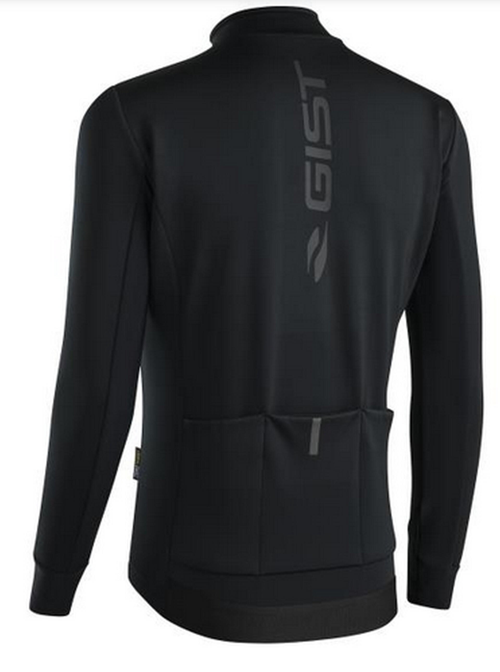 Maillot cycliste d'hiver SUPREMO +5°, noir 2/2