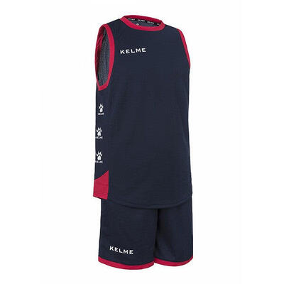 Kelme Equipación De Baloncesto Vitoria Azul Unisex