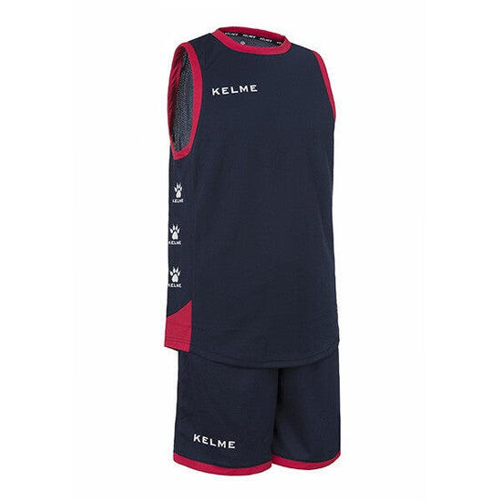Kelme Equipación De Baloncesto Vitoria Azul Unisex