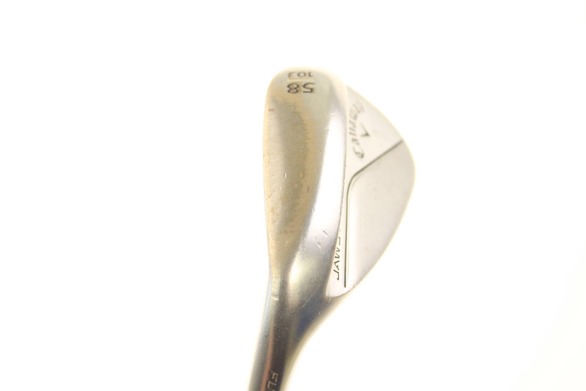 Seconde vie - Callaway Jaws Raw Full Toe Chrome J-Grind LH 58-deg - Sufficient 2/5