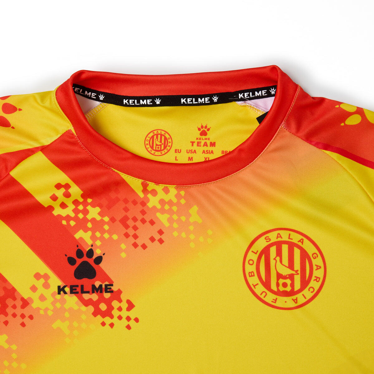 Kelme Camiseta Industrias Santa Coloma Equipación 25-26 Amarillo Unisex 3/5