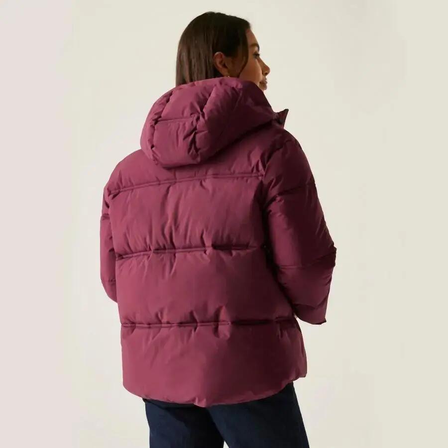Roxienne waterafstotende isolerende donsjas met capuchon voor dames 3/7