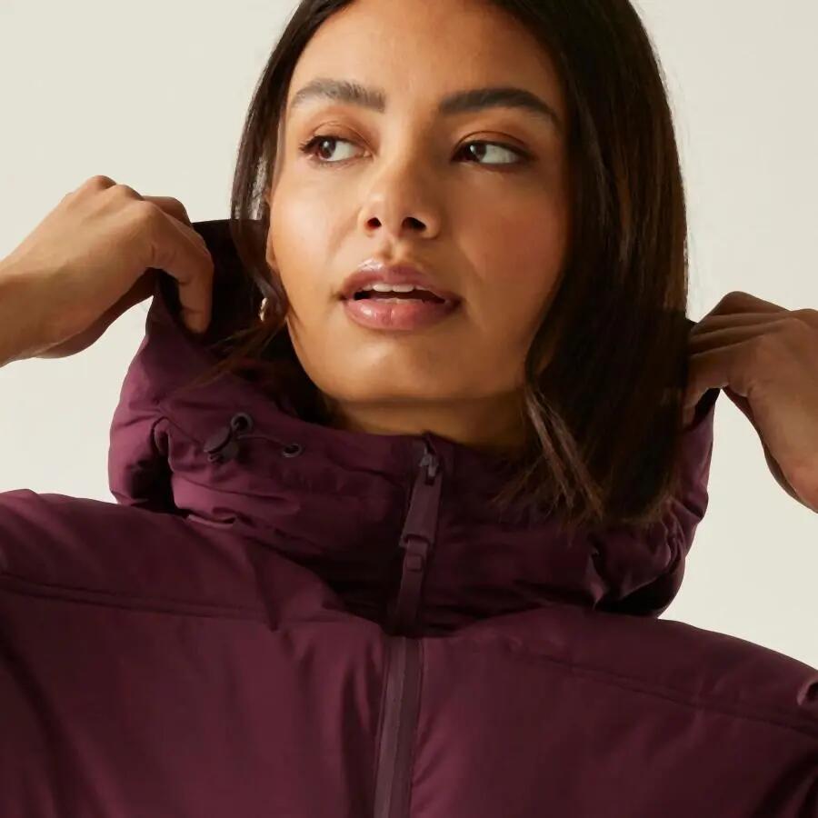 Roxienne waterafstotende isolerende donsjas met capuchon voor dames 5/7