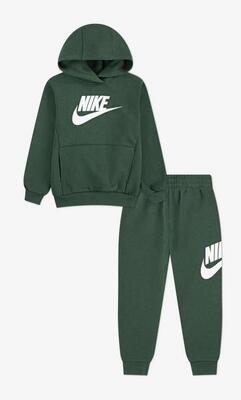Tuta bambino nike club fleece - verde