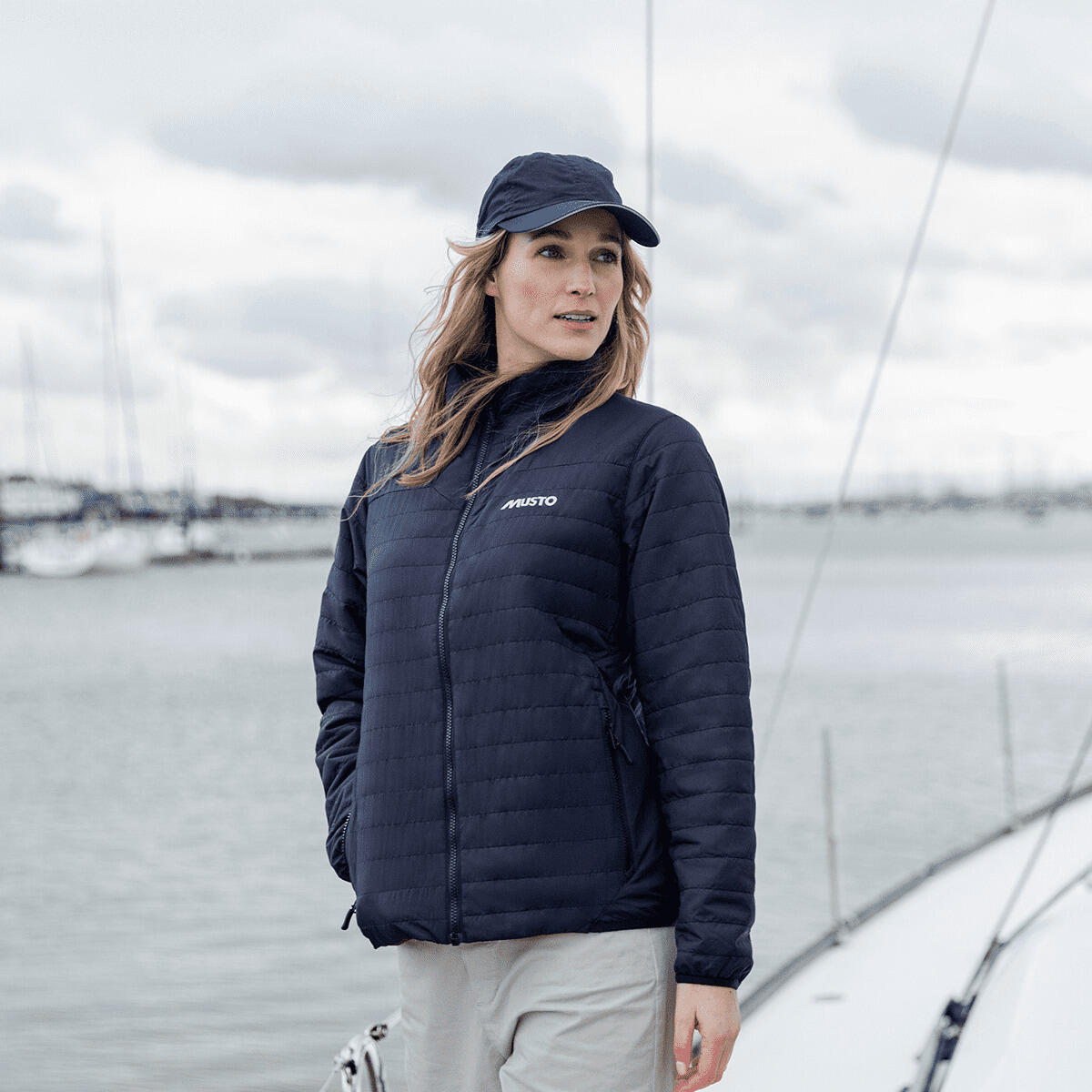 Chaqueta aislante Musto Solent Pl 3/3