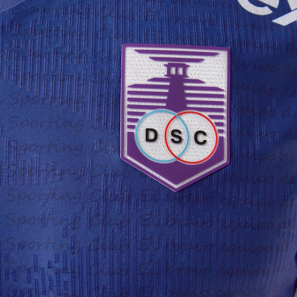 Kelme Camiseta Defensor Sporting 3ª Equipación 25-26 Azul Unisex 3/5