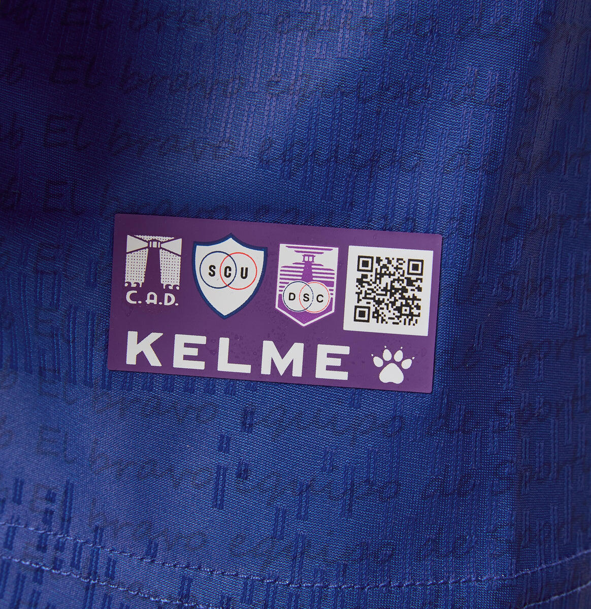 Kelme Camiseta Defensor Sporting 3ª Equipación 25-26 Azul Unisex 4/5