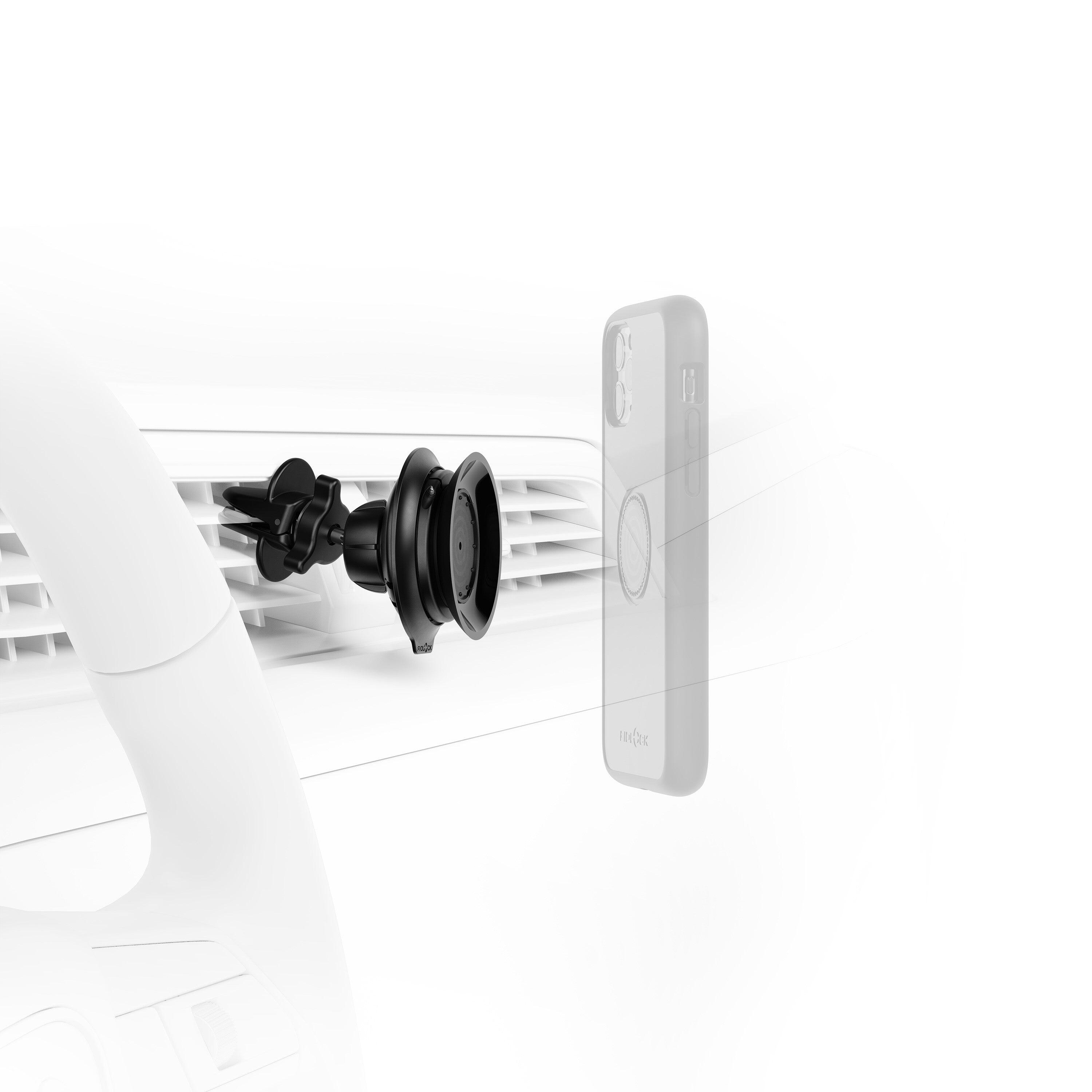 FIDLOCK Smartphonehalter VACUUM car vent base für Auto schwarz 3/7