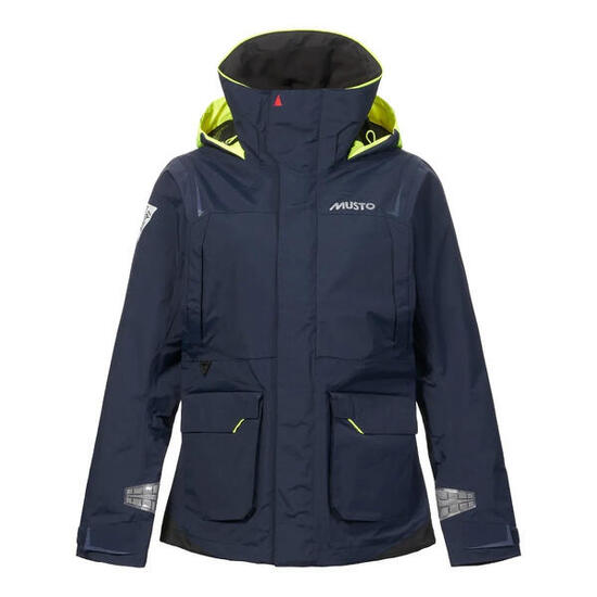 Veste imperméable à capuche femme Musto Br1 Channel