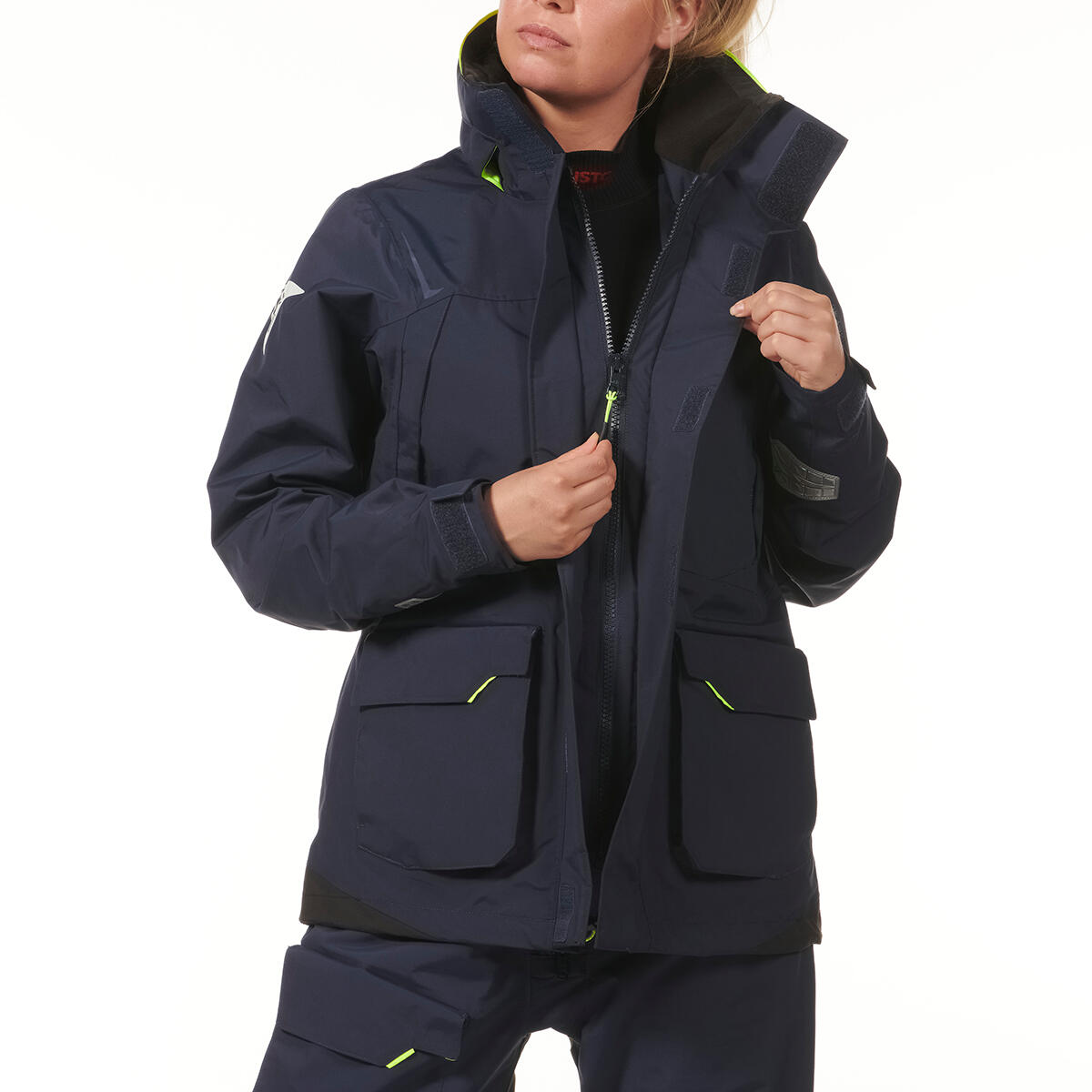 Veste imperméable à capuche femme Musto Br1 Channel 4/5