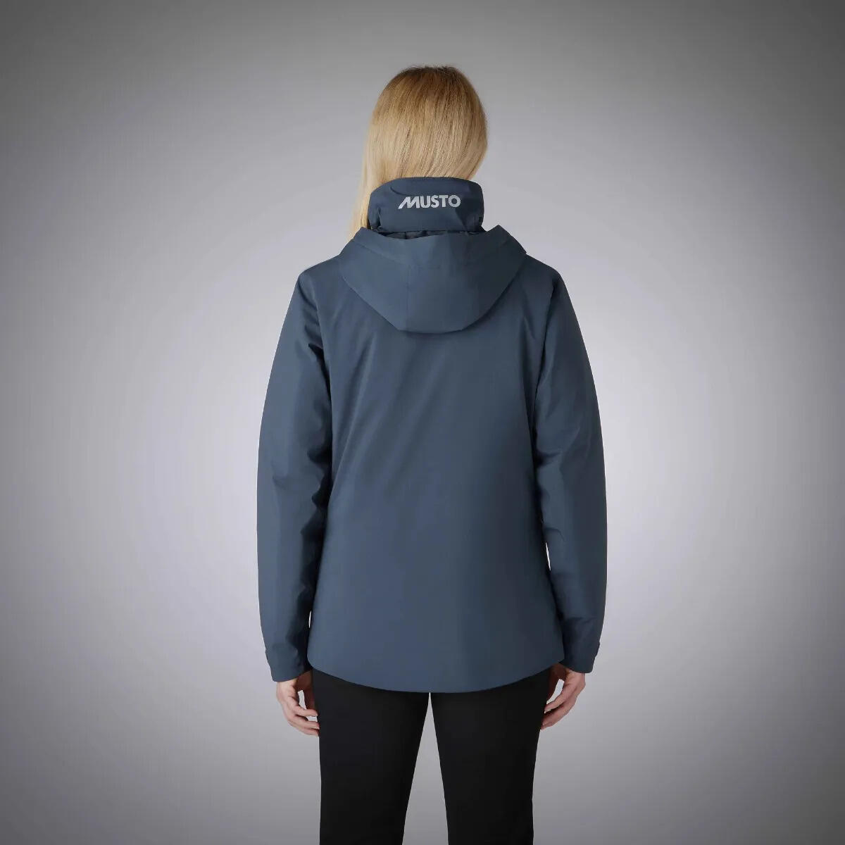 Casaco com capuz impermeável para mulheres Musto Br1 Pl Midlayer 5/7