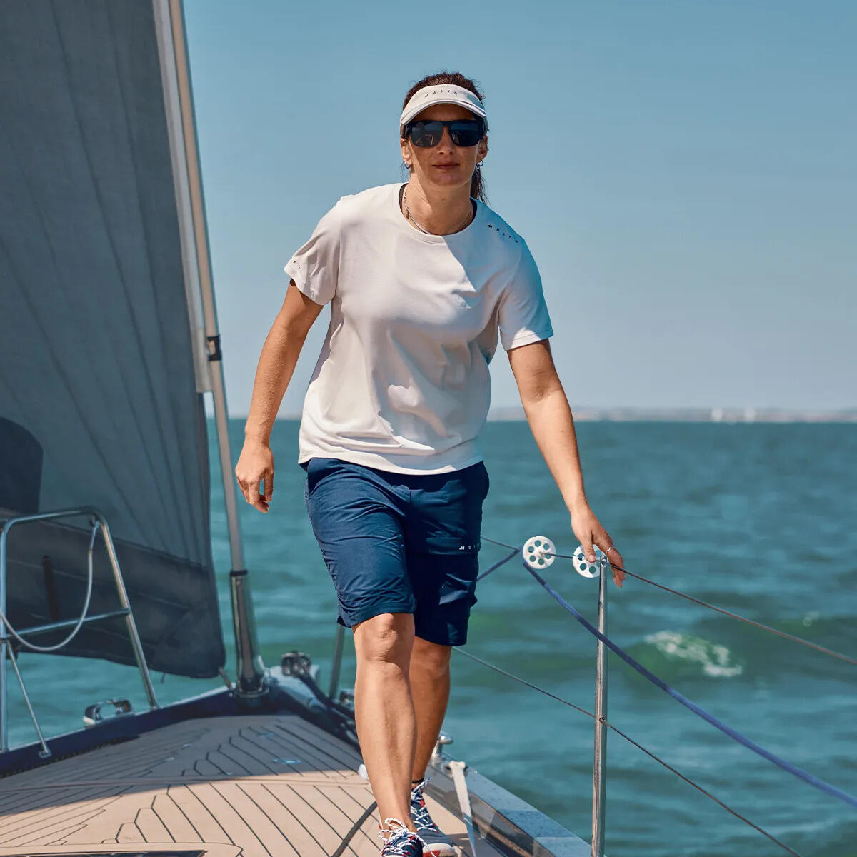 T-shirt femme Musto Evolution Sunblock 3/5