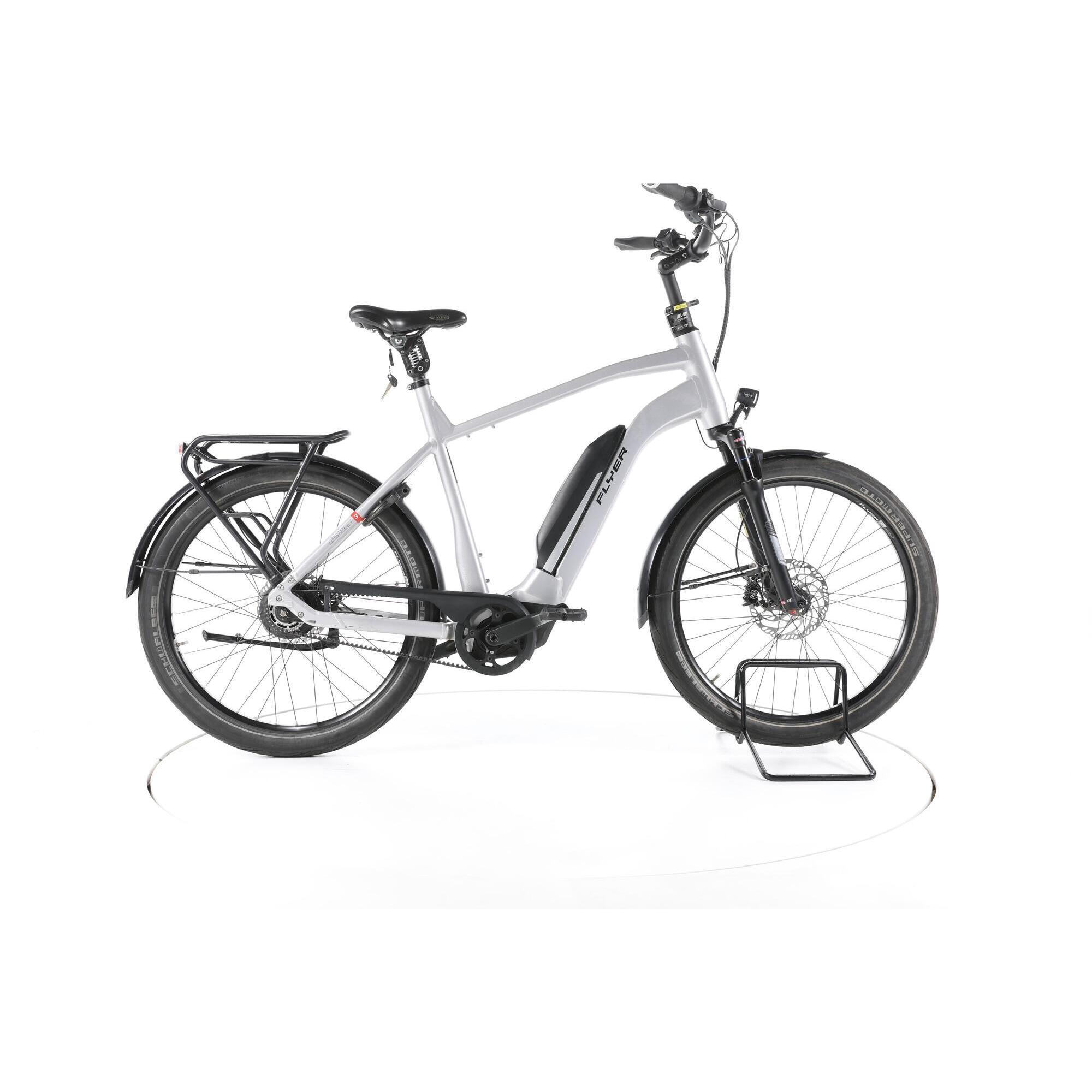 Flyer - Reconditionné - Flyer Upstreet3 7.23 City Vélo Électrique - Très Bon - Vélo Ville - Gris - 56 3xl - Decathlon