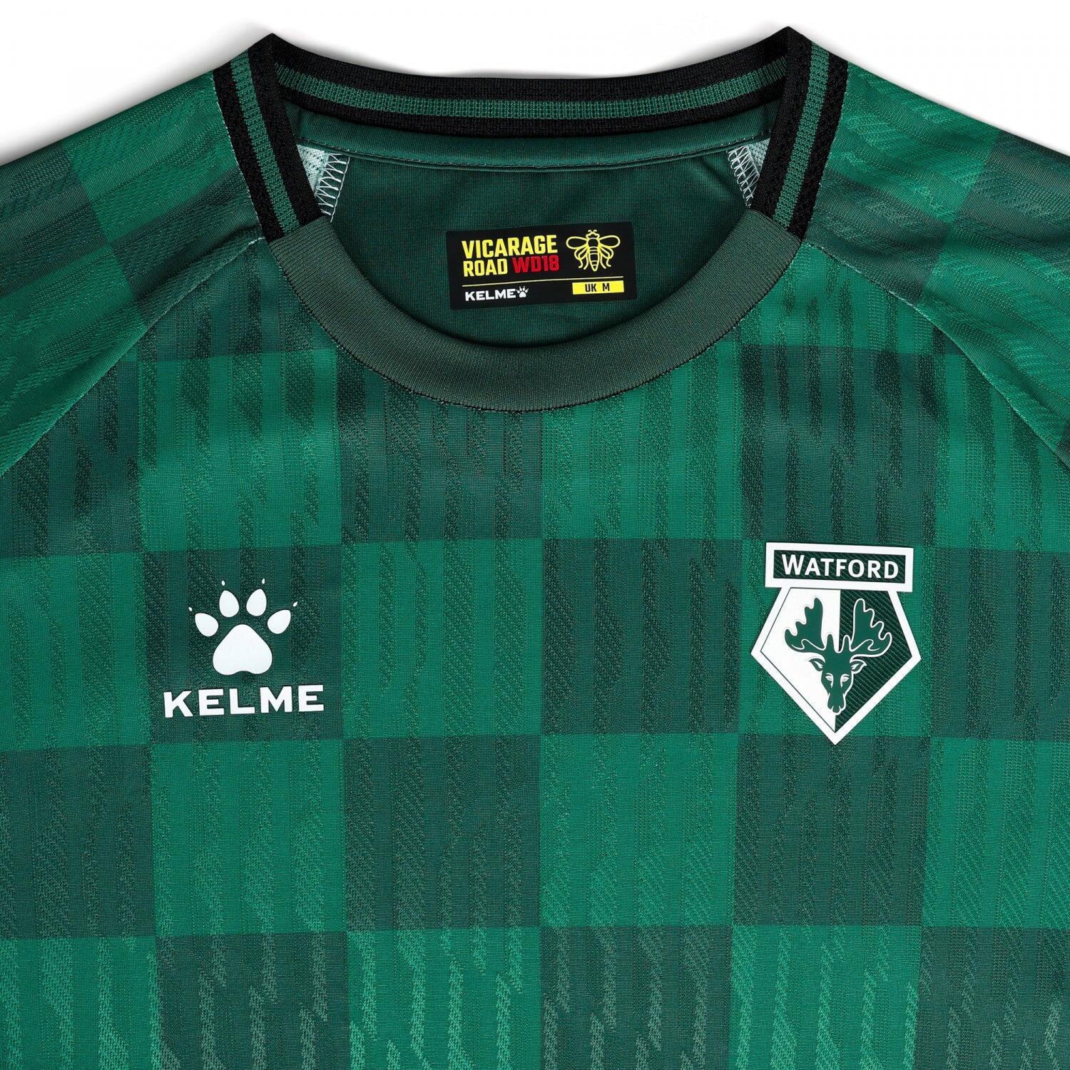 Kelme Camiseta Watford Fc 2ª Equipación 25-26 Verde Unisex 2/5