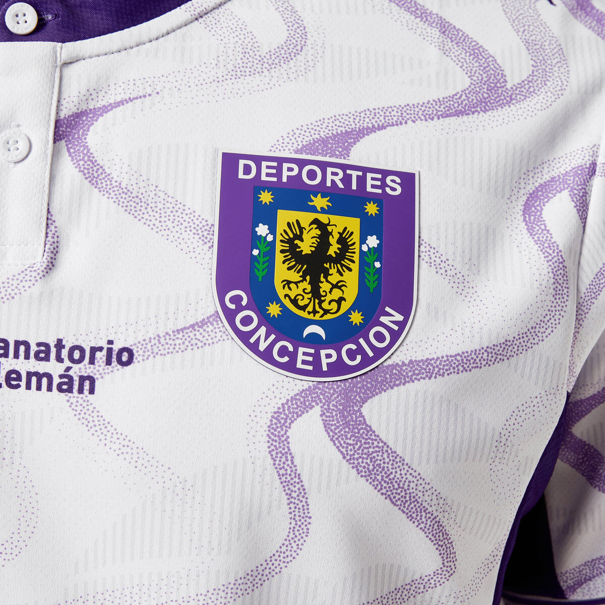 Kelme Camiseta Deportes Concepción 2ª Equipación 25-26 Blanco Unisex 5/5