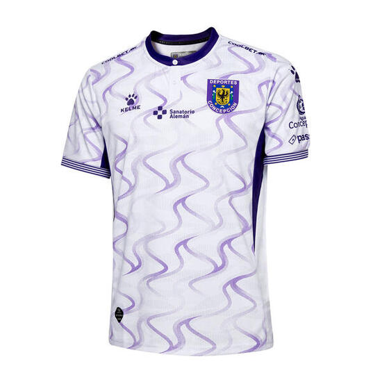 Kelme Camiseta Deportes Concepción 2ª Equipación 25-26 Blanco Unisex