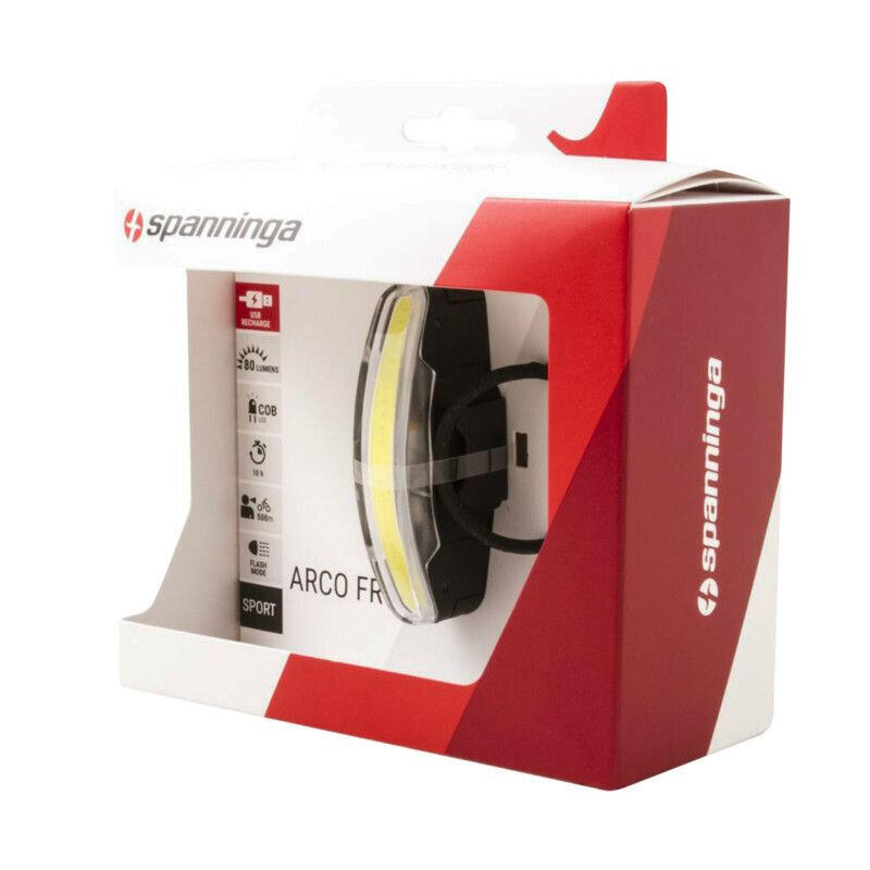 luce manubrio anteriore usb con 3 funzioni standard, eco, flash Spanninga Arco 3/3