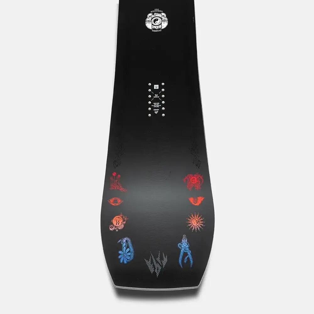 Snowboard JONES Tweaker Pro WIDE BLACK 7/7