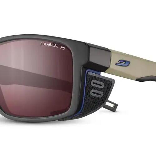 Julbo Shield Spectron HD Polarized Sunglasses - Black/Brown