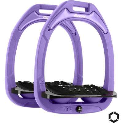 Lichte aluminium zadelhaken ultra-grip grijs/alu/groen flex-on