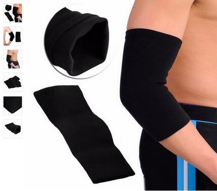Coudière simple noire manchon - Maintien et compression du coude