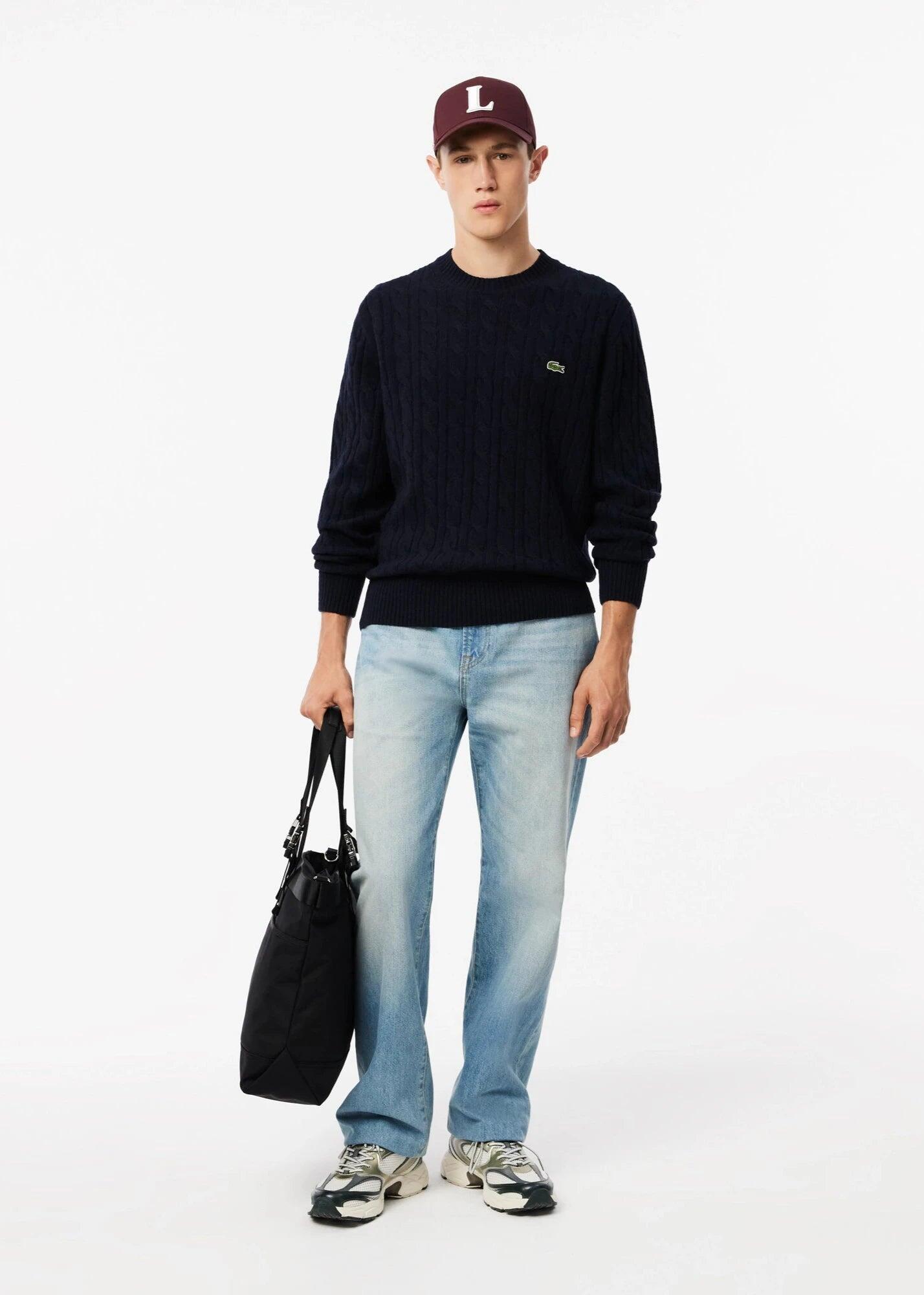 Pull torsadé Lacoste en laine - Homme 2/6