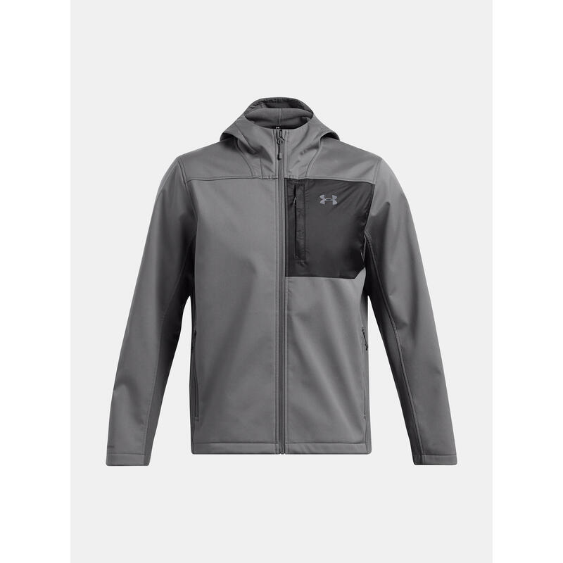 Under Armour SHIELD HOODED JACKET-GRY férfi kabát