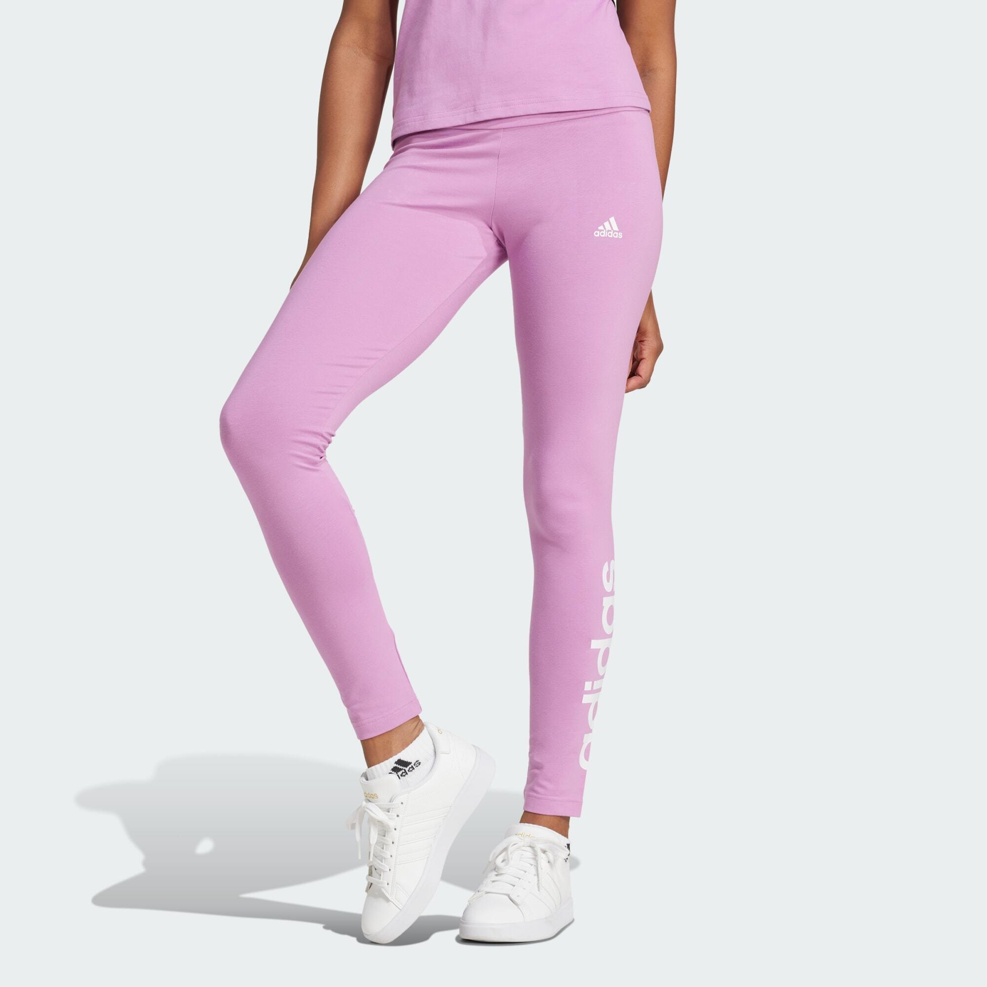 ADIDAS ESSENTIALS HIGH-WAISTED LOGO LEGGINGS