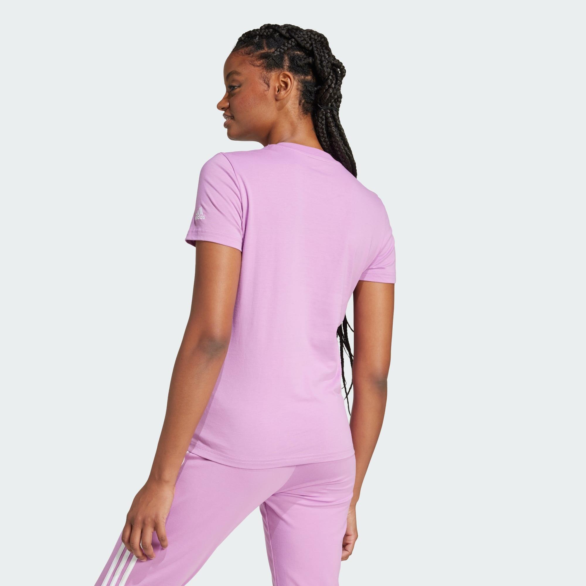 T-shirt justa com logótipo Essentials 3/6