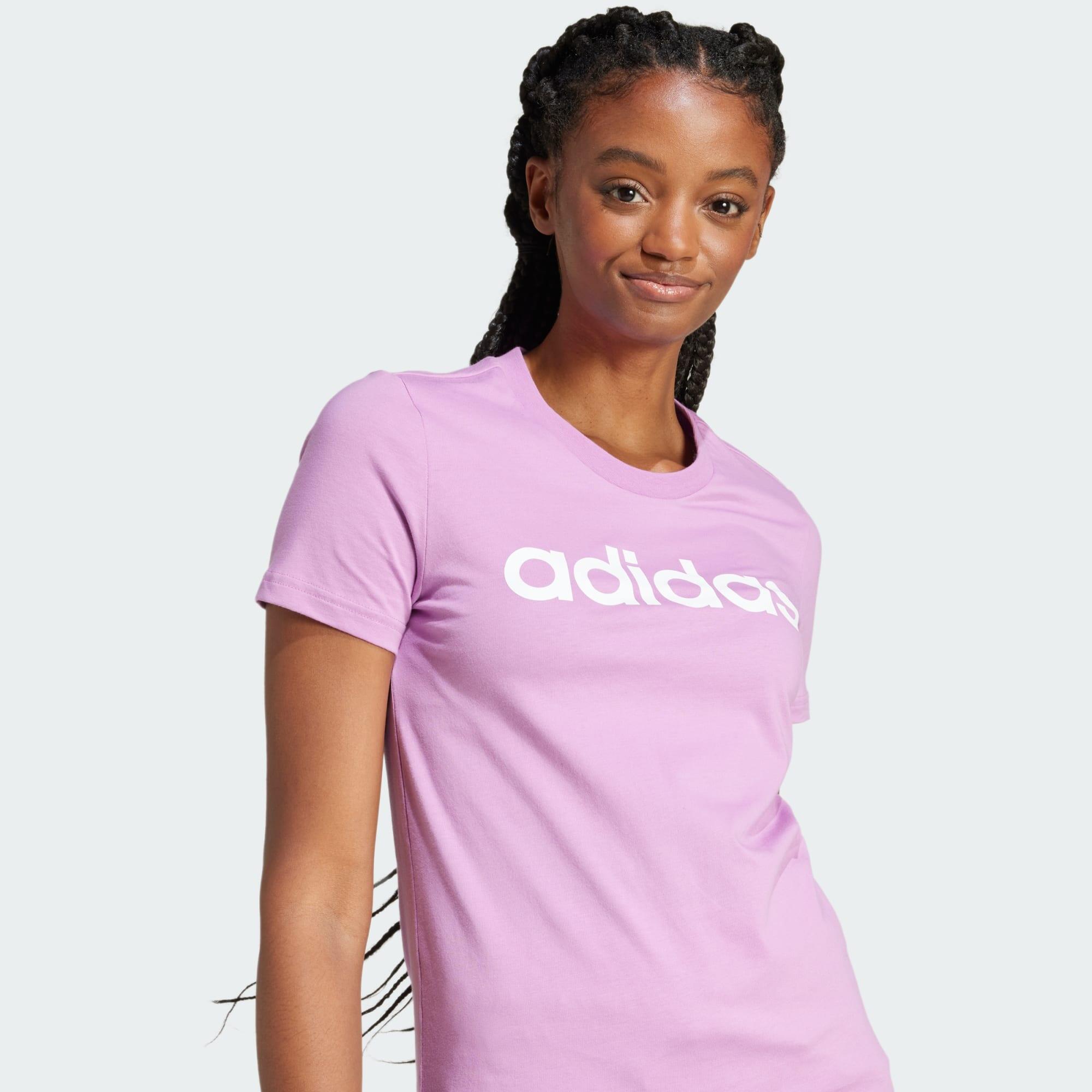T-shirt justa com logótipo Essentials 4/6